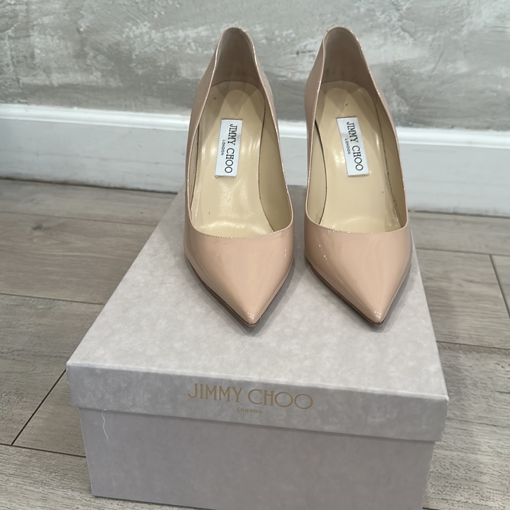 Jimmy Choo Agnes okay powder pink,